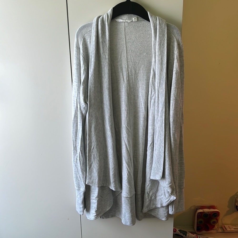 Athleta grey cardigan